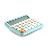 CALCULADORA SOBREMESA SOFT COLOR AZUL 12 DIGITOS TECLAS XL | 1 UNIDADES | (FRAGA)